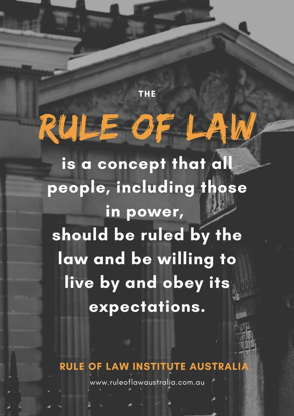 define rule of law essay